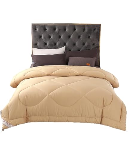 Amazon｜プレミアム ラクダの毛100％ 肌掛布団 暖かい 冬用 春秋 合い