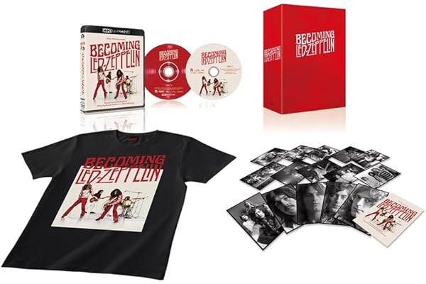 【Amazon.co.jp限定】【数量限定】レッド・ツェッペリン：ビカミング　4KUHD+Blu-rayセット　コレクターズ・エディション (L判ブロマイド5枚付) [Blu-ray]