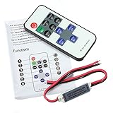 ILS - Remote Controller 11Keys Mini Dimmer for Led Single Color Strip DC 12V