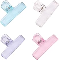 Amazon | ブッククリップ かわいい 多機能 セット 透明 プラスチック製