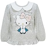 2017年 春物 HELLO KITTY ハローキティ 衿付き 長袖Ｔシャツ グレー◇90cm