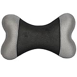 Pixnor Beathable車首枕パッド首残り枕クッション(ブラック)