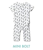 aden + anais (エイデンアンドアネイ) ロンパース ベビー用品 ベビーギフト 出産祝い 【並行輸入品】 0-3M MINI BOLT