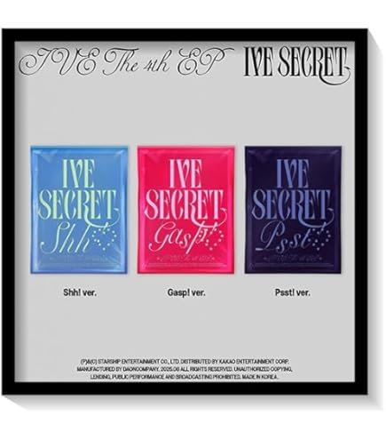 Amazon.co.jp: IVE (アイブ) - 4th EP [ IVE SECRET ] (Digipack