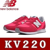 ニューバランス Baby&Kids ベビー&キッズモデル KV220 14.0 PWI/PWY ピンク/ホワイト