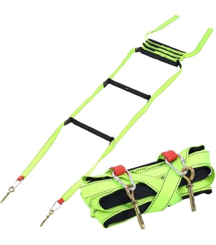 Amazon｜緩降機 スローダン125 ロープ長4m 消防科学研究所 避難