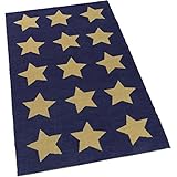 KidKraft Muli-Star Rug Blue 3 x 5 [並行輸入品]