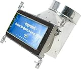 Speedi-Boot SBH-4147 NB 4-Inch Width by 14-Inch Length to 7-Inch Diameter 90-Degree Register Vent Bo