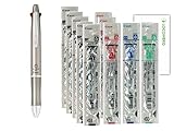 パイロットドクターグリップ4+1 0.7細字+シャープ0.5 P-BKHDF1SFN-NV ネイビー 本体 + 替芯