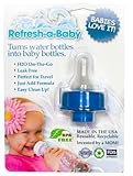 Refresh-a-Baby Water Bottle Adapter, Blue by Refresh-a-Baby [並行輸入品]