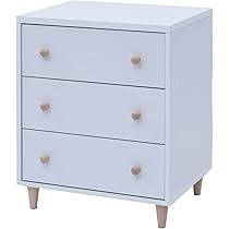 Amazon｜[山善] ホコリの入りにくい 木製 チェスト ワイド 3段