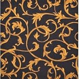 Joy Carpets Any Day Matinee Acanthus Theater Area Rugs 46-Inch by 64-Inch by 0.36-Inch Brown [並行輸入品]