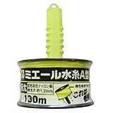 たくみ ミエール水糸A型イエロー極太 NO.4364