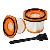 シャーク 掃除機 フィルター XFFWV360J 交換品 2個＋ブラシ Shark用 WS630/WS620/WS632/WS633 CS401J/CS300J/CS200J/CS501J/CS601J/CS651J 対応 コードレス 水洗い可能