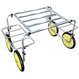 アルミいちご収穫台車