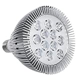 植物育成LEDスポットライト 24w 赤/青/ピック すくす～くLEDランプ 多肉植物育成 二代光触媒 室内栽培ライト 観賞用 水耕栽培ランプ E27/E26人工観葉植物（1年保証付き）園芸Kings