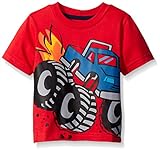 Gerberガーバーベビー男の子半袖Tシャツ カラー: レッド