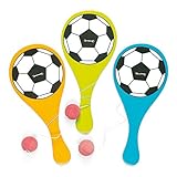 サッカーボール・ポンポン ラケット（6本入り）