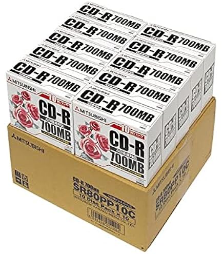 Amazon.co.jp: （まとめ買い） 三菱化学メディア CD-R 【10枚PX10個入