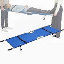 iimono117 折りたたみ式ストレッチャー 200cm ベルト付き 防水