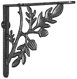 NACH js-90-426L Branch N Twig Wall Shelf Bracket large. 9". Pack of 2 [並行輸入品]