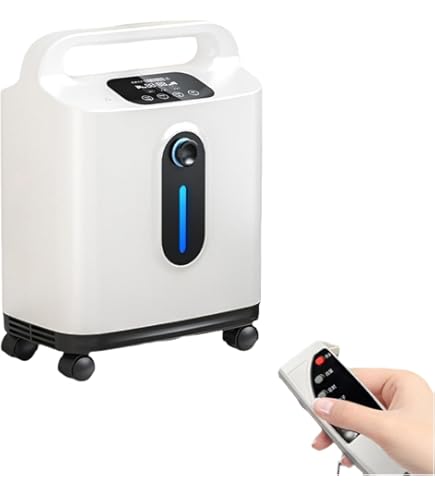 Amazon | 携帯型のスマート音声全タッチパネルの酸素生産機1-7 L/minは