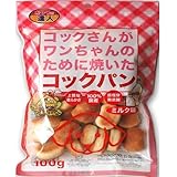サンメイト 犬用おやつ コックパン ミルク味 100g 100グラム (x 1)