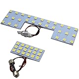 LMMC ワゴンR ワゴンR スティングレイ MH21S MH22S MH23S LEDルームランプ エブリイワゴン(ノーマルルーフ) 室内灯 (ブルー 電球色 ホワイト) (ホワイト)