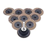 Roloc研磨ディスク用アルミ酸化物 25枚 50mm #60 - 表面準備と仕上げのためのホイール