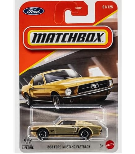 Amazon.co.jp: Matchbox 1965 フォード マスタング GT ホワイト 5/6