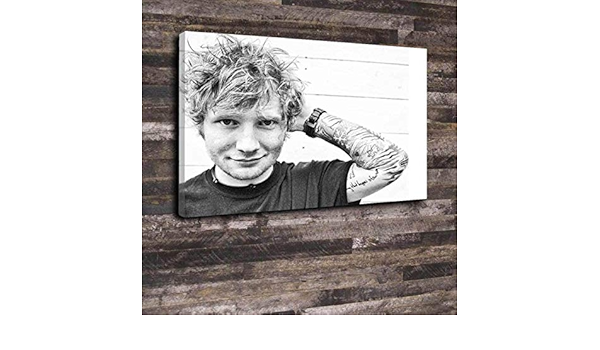 予約 海外 76x50cm 絵 ポスター アート キャンバス 高級 エド シーラン Sheeran Ed 大きい インテリア 雑貨 写真 かっこいい おしゃれ グッズ その他 Labelians Fr