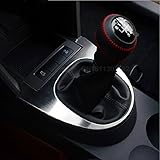 Yutner - 高品質のステンレス鋼ギアパネルトリムデコレーションステッカー装飾カバーフォルクスワーゲンVWトゥーラン2011年から2015年の付属品のために