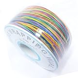 PCB ジャンプワイヤ 約250m 直径 0.25mm 回路基板 ワイヤ レインボー 8色 配線 電子工作 Raspberry Pi ブレッドボード マイコン Arduino DIY などに IoT