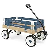 Berlin F257 Amish-Made Pee-Wee Flyer Ride-On Wagon, Navy [並行輸入品]
