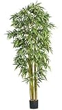 Nearly Natural 5191 Big Bamboo Silk Tree, 7-Feet, Green by Nearly Natural