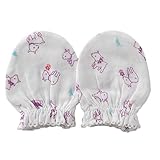 (チャックルベビー) chuckle BABY 子ヤギ 白クマ ガーゼミトン パープル サイズなし P9404-00-80