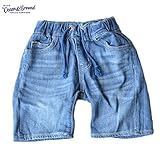 (オーシャン&グラウンド)Ocean&Ground トランペットデニムショートパンツ ユーズドウォッシュ(US) 90cm