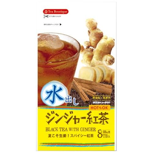 日本緑茶センター ティーブティック 水出しジンジャー紅茶ティーバッグ