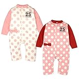 (ピンク/80cm)ベビー服 女の子 カバーオール Whole ホール 長袖 裏シャギー ストレッチ ドット柄 ネコプリント リボン ポケット付 前開き スナップボタン 女児 ベビー