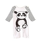 【SEBLES】ベビー服 カバーオール 新生児 3ヶ月 6ヶ月 12ヶ月 長袖 長ズボン 動物 アニマル マスコット なりきり ラウンドネック プリント春 秋 コットン(タイプD,73cm)