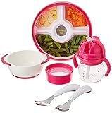 OXO Tot OXOはじめてのおしょくじセット/DX/ピンク ギフトセット GFOX00202