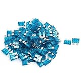 DealMux 100個ブルーPlasic住宅Mototrcycleカーミディアムサイズのブレードヒューズ15A