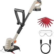 アイリスオーヤマ - 新品 アイリスオーヤマ 18V 充電式草刈機 替ブレード20枚セット 軽量2.0kg 刈込幅230mm バッテリー 充電器付 JGT230 + JGTKB23 刈払機 コードレス 芝刈り機 グラストリマー IRIS OHYAMA 草刈り機 充電式 軽量 電動芝刈機 18V 芝刈り 金属