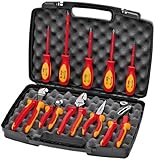 Knipex 989831US 10 -Piece Insulated High Leverage Industrial Tool Set [並行輸入品]