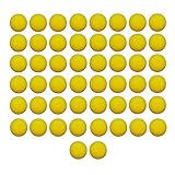 Nice Days（ナイス　ディズ）ガン弾丸ボール　50個入り (イエロー)