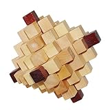NO ONE ピース 木のおもちゃ知育玩具 積み木 ブロック 脳トレ おもしろパズル おもちゃ バリアフリー 木工職人手作