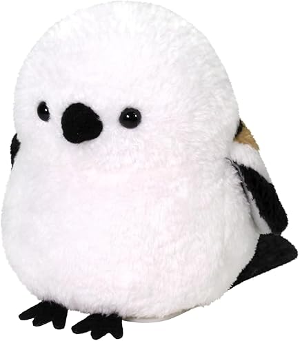 むちゃくちゃキレてるシマエナガのぬい キレるシマエナガぬいぐるみ