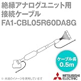 MEE FA1-CBL05R60DA8G 絶縁アナログユニット接続ケーブル (R60DA8-G、R60DA16-G⇔端子台変換ユニット間) (0.5m) NN