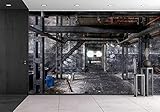 wall26 - 自己粘着壁紙 大きな壁画シリーズ 100"x144" WMR-WP-X-D059-100x24x6