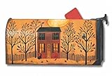 Halloween Glow LargeメールボックスカバープリミティブOversized Holiday Mailwraps